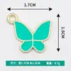 Atacado Transfronteiriço Desenho Animado Coreano Borboleta Pingente Único de Liga Metálica Acessórios para Colar Pulseira Joias Acessórios para DIY