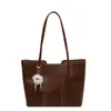 Bolsa feminina de grande capacidade para ir ao trabalho 2023 nova outono e inverno moda retrô bolsa tote bolsa de ombro