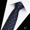 Corbata para Hombre para Negocios y Boda, Rayas Jacquard Puntos Flecha Formal Poliéster Seda para Novio y Padrino