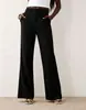 2026 Transfronteiriço Europa Amazon Roupas Femininas Cintura Alta Modelador Micro Flare Calças Western Caimento Antirrugas Vinco Central Pregueado Calças Longas