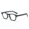 Marco de Gafas Planas Antiluz Azul de Moda Estilo Coreano Retro para Hombre y Mujer 8654 Placa de Imitación Propionato Pin Cerca del Marco de Gafas