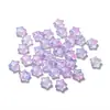 Cuentas de Vidrio de Estrella de Cinco Puntas de Colores con Agujeros, Dibujos Animados Translúcidos para Pulsera Collar DIY Infantil Accesorios Hechos a Mano Materiales de Cuentas