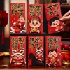 Lifukuji Creativo 2026 Sobres Rojos de Año Nuevo Personalizados Festival de Primavera Lindo Dibujo Animado Venta Directa de Fábrica
