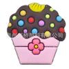 Charms para Zapatos de PVC de Alta Calidad de Primera Edición Fruta Helado Dibujos Animados Hebilla de Zapato de Goma Suave Colgante Plástico Zuecos Accesorios para Zapatos DIY
