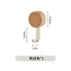 Nuevo Colgador de Ropa de Madera Maciza Nórdico Madera de Nogal Colgador Detrás de la Puerta Colgador de Ropa Sin Taladro Colgador de Ropa Montado en la Pared con Adhesivo Fuerte
