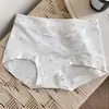 Cuecas Boxer Femininas 10A Antibacterianas 100% Algodão com Entrepernas Estendida, Calcinhas Infantis de Algodão Puro Estampa Floral Tamanho Grande Classe A