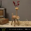 Aula de Preescolar Estilo Ins Creativo Manualidades de Ciervos Adornos de Madera Hechos a Mano Escritorio de Oficina Decoraciones para el Hogar