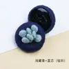 Botón de Hilo de Lana Puro Hecho a Mano Baixi Suéter de Doble Color Abrigo de Lana Crochet Botón Chaqueta Botón Decorativo Accesorios