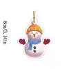 Boneco de Neve Transfronteiriço Decoração Plana de Acrílico Enfeites de Árvore de Natal Decoração de Feriado Enfeites de Festa de Natal Enfeites Pingentes