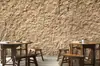 Papel Tapiz de Pared de Loess con Textura de Barro y Paja Estilo Retro Granja Rústica Nostálgica Bed and Breakfast Revestimiento de Pared Papel Tapiz para Restaurante Hunan de Barbacoa