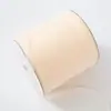 Rollo Grande de 6 mm Cinta de Gasa Translúcida Hilo de Leche Hilo de Nieve Doble Cara Hecho a Mano DIY Accesorios para el Cabello Accesorios de Lazo Decoración de Boda