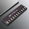 Xpeng P7 Placa de Matrícula Temporal para Estacionar P5 G3 G9 Interior del Coche Especial para Mover el Coche Placa de Matrícula de Número de Teléfono