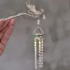 Nuevo pasador de borla de linterna azul luminoso estilo antiguo pasador de paso versátil retro accesorios Hanfu cheongsam tocado