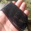 Cuentas Pequeñas de Piedra Natural de 2 mm, Cuentas para Horquilla de Ágata Roja, Cuentas Redondas Pequeñas de Ágata Roja del Sur, Cuentas de Cristal de Polvo Negro Diente Púrpura