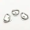 Anilla de tiro D de acero inoxidable, hebilla en forma de D para remolque de carrito, hebilla de fijación en forma de D para accesorios de funda de teléfono móvil, anillo D semicircular