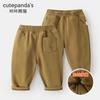 Pantalones de Polar Forrados Kaka Panda para Niños Ropa de Invierno para Niños Pantalones Largos de Invierno para Bebés Pantalones de Algodón para Otoño e Invierno Pantalones para Niños Pequeños
