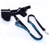Correa de running NC de nailon acolchada elástica cuerda para perro para correr por la mañana riñonera impermeable para perro correa de running deportiva