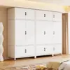 Armario de Acero para Dormitorio del Hogar Montaje Sencillo para Habitaciones de Alquiler Gabinete de Almacenamiento Combinado de Metal y Chapa Metálica Armario Infantil