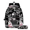 Novo Produto Transfronteiriço 2025 Conjunto de Duas Peças Mochila Forsaken Gubby, Estojo e Lancheira com Estampa