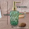 Botella duradera y fácil de limpiar para desinfectante de manos, champú, gel de ducha, subbotella de vidrio de alta calidad con dispensador