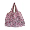 Nova Bolsa de Armazenamento de Nylon Cartoon Mickey Grande Capacidade Espessa para Viagem Supermercado Bolsa de Ombro Portátil para Compras Atacado