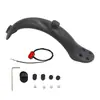 Accesorios para Patinete M365 Guardabarros Trasero Tablero Antisalpicaduras Tablero Impermeable Ensamblaje de 4 Agujeros Accesorios de Juego de Luces Traseras Transfronterizo
