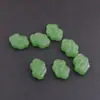Esmalte de imitación jade de imitación accesorios de joyería colgante de calabaza cuentas de calabaza lirio semilla de loto de loto collar pulsera diy venta al por mayor