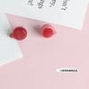 Se puede colgar colgante color redondo semicírculo imitación aguja con pendientes colgantes DIY joyería hecha a mano pendientes accesorios material