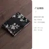 Paño de té de brocado floral estilo chino, Paño de té absorbente, Paño para tetera de algodón y lino estilo chino, Mantel para mesa de té, Paño de limpieza, Paño de té de doble cara