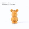 Adornos creativos de escritorio con forma de oso de violencia tallados en madera de sándalo rojo para decorar el hogar, artesanías de madera hechas a mano, Live Supply