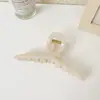 Coreia do Sul Elegante Presilha de Cabelo Grande Prendedor de Cabelo Acessório de Cabeça Sentido Avançado Grampo de Cabelo Grampo de Cabelo Verão Head Shark Clip Acessório de Cabeça Feminino