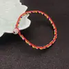 Pulseras Tejidas al por Mayor Cuerda de Colores Hilo de Colores Cuerda de Mano Pulsera de Cuerda Roja Cuerda de Colores Cuerda Trenzada a Mano Lote