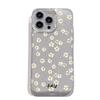 Funda de Teléfono Transparente con Flores de Margarita de Pantalla Completa Más Vendida Transfronteriza Adecuada para Apple 16Pro, Alta Transparencia, Anticaídas, con Brillo Fino