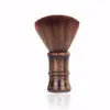 Escova de Cabelo Wanmei Masculina Macia de Nylon com Cerdas Macias Escova de Barba Escova Facial Escova Espumante de Madeira Antiga