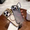 Soporte para Lente Apple 17Promax con Película para Lente, Funda Magnética Mate para Teléfono, Funda Protectora Refrigerante para iPhone 16