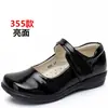Sapatos de couro infantis puro comércio exterior pequenos médios e grandes Meninas alunos do ensino fundamental performance escola etiqueta sapatos de primavera e outono