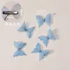 Accesorio de Hanfu de Gasa Estilo Antiguo con Gradiente de Doble Capa, Pasador para el Cabello de Disfraz Antiguo con Textura de Seda de Hada, Pasador de Mariposa de Alta Gama para Mujer