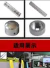 Accesorios para Equipo de Fitness Mango de Aleación de Aluminio Tubo de Agarre Tapa Final de Tubo Cabezal de Sellado de Aluminio Tapón de Sellado Redondo Anillo de Posicionamiento