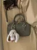 Bolso Pequeño Casual para Mujer 2025 Invierno Nuevo Retro Cruzado Bolso Bowling Bolso de Hombro para Mujer Bolso de Trabajo