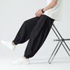 Pantalones de Algodón y Cáñamo Estilo Chino para Hombre Primavera y Verano 2024 Nueva Llegada Pantalones Casuales de Cáñamo para Hombre Sueltos Deportivos Color Sólido Pantalones para Hombre con Chaqueta Tang