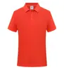 Camisa Polo de Algodão Penteado de Alta Qualidade Manga Curta Personalizada Camisa Cultural de Verão Roupa de Trabalho Camiseta Logo Impresso Gola Reversível Roupa de Trabalho