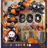 Feliz Halloween Set de Globos de Halloween en Español Suministros para Decoración de Fiestas Amazon Transfronterizo