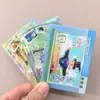 Tarjeta Transparente de PVC Animación Bidimensional Protección Ambiental Periférico Tarjeta Pequeña de PVC Transparente Brillante Personalizada Tarjeta de Plástico PET Personalización