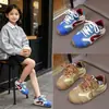 Tênis de treino infantil alemão 2026, tênis coloridos retrô para meninos, sapatos casuais macios Forrest Gump, tênis casuais da moda para meninas