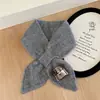Bufanda Infantil Ins Estilo Coreano Linda Otoño e Invierno Cálida Niños y Niñas Bebé Simple Versátil Bufanda Tejida Moderna