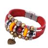 Pulsera Nacional de Piel de Vaca joyería no convencional fábrica mayorista venta directa joyería pulsera de cuero