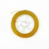 3/6/9/12/18 hilos de cordón dorado M2887 tejido a mano, hilo decorativo amarillo para trenzar, ensartar y hacer pulseras DIY