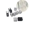 30304040 Marco de Perfil de Aluminio Tablero de Capa Vidrio Acrílico Tablero de PVC Sujetadores Clips de Aluminio Fijos