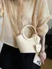 Bolsa de Moda Elegante para Mujer Verano 2026 Transfronteriza, Bolso de Hombro Cruzado Individual, Bolso Cubo de Mano Texturizado de Moda