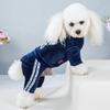 Amazon Otoño e Invierno Transfronterizo Ropa de Cuatro Patas para Perro Ropa para Mascota Teddy Corgi Perro Pequeño Ropa Deportiva de Terciopelo